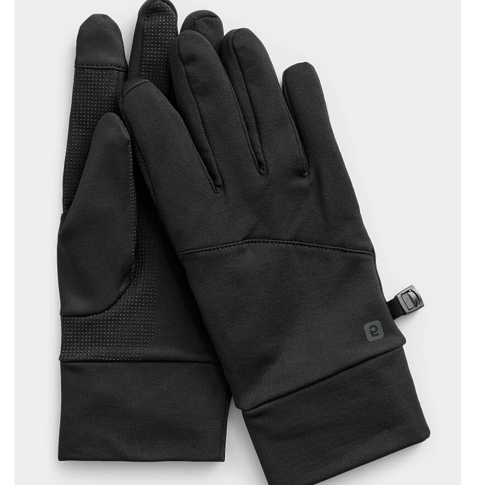 Black multi-purpose touch-screen gloves NWT